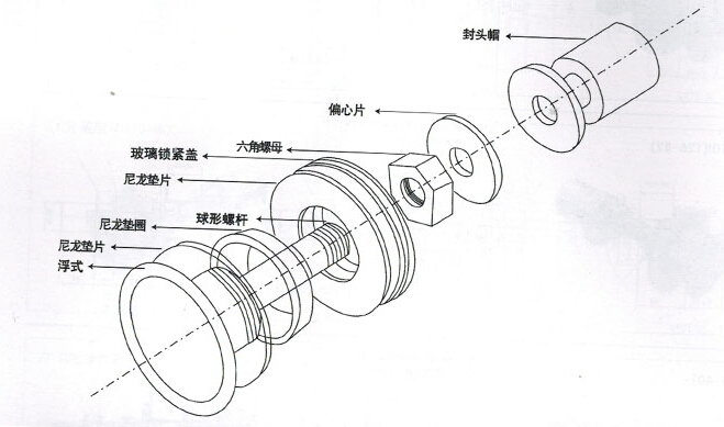 浮头式驳接头